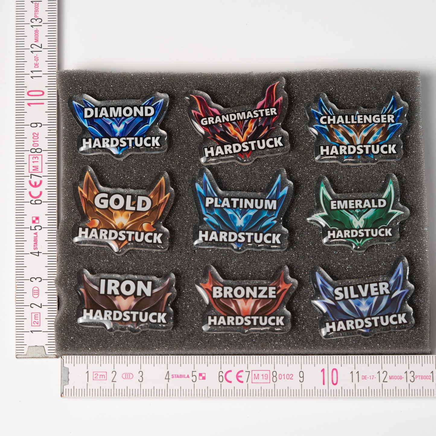 League of Legends - Hardstuck ELO pin