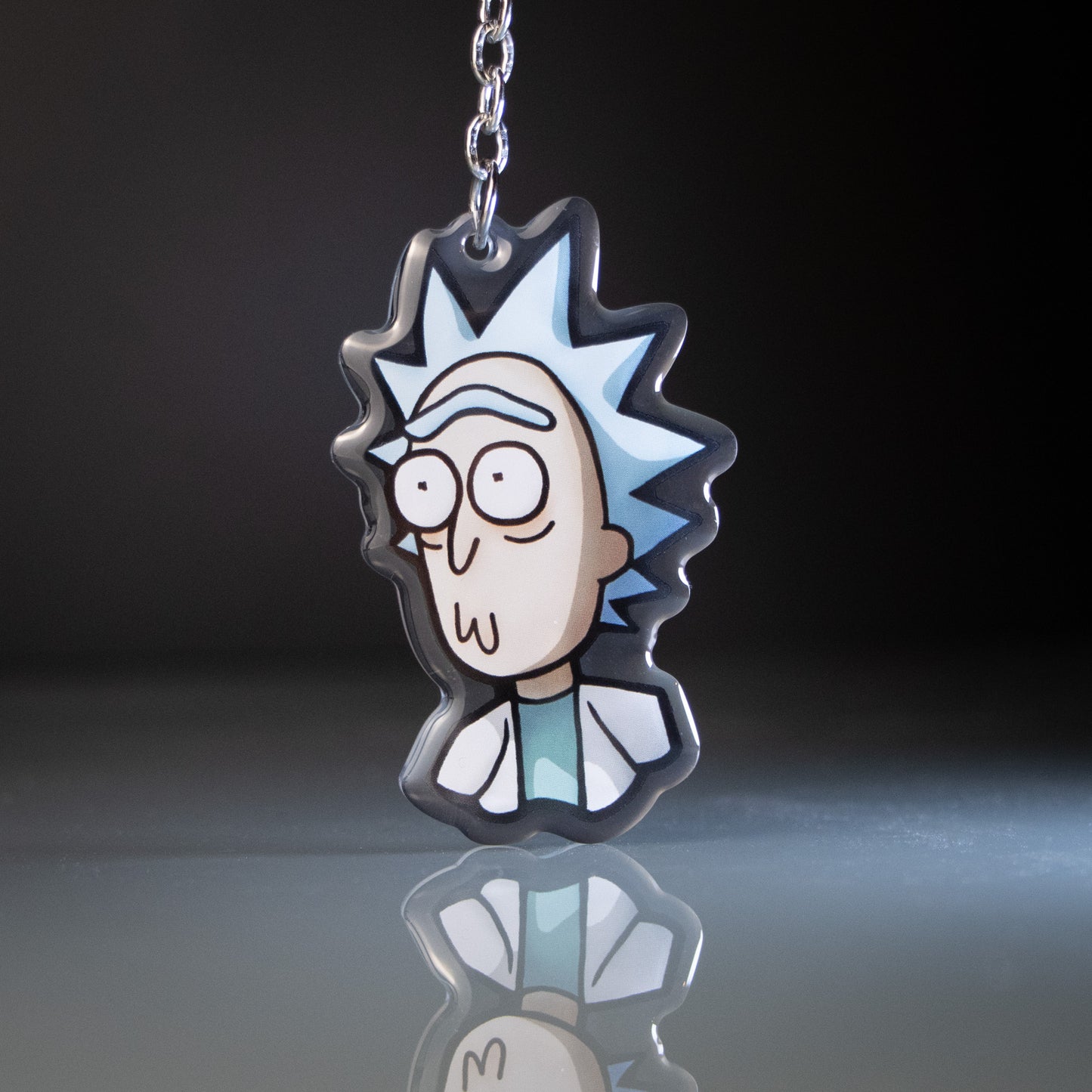 Acrylic Keychain - Rick Sanchez