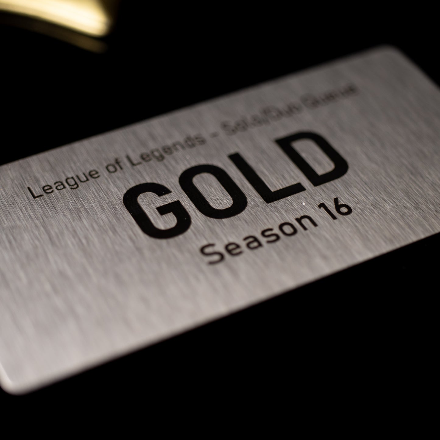 Elo Plate - Gold