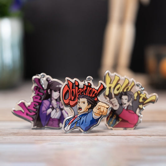 Acrylic Keychain - Ace Attorney