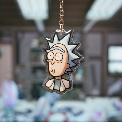 Acrylic Keychain - Rick Sanchez